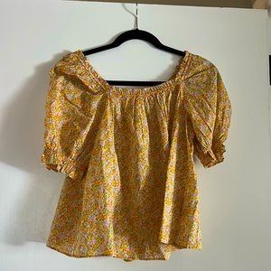 & other stories puff sleeve top